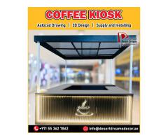 Perfume Kiosk Manufacturer in Uae | Coffee and Food Kiosk | Creative Kiosk Design.