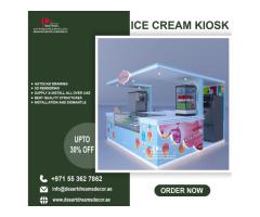 Perfume Kiosk Manufacturer in Uae | Coffee and Food Kiosk | Creative Kiosk Design.