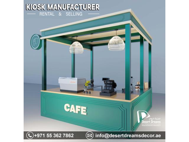 Perfume Kiosk Manufacturer in Uae | Coffee and Food Kiosk | Creative Kiosk Design.