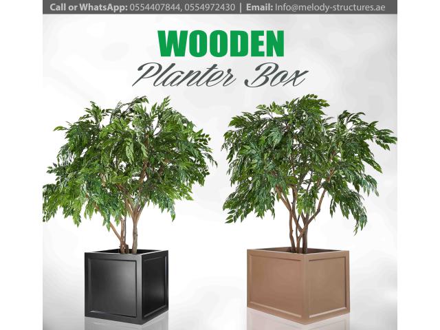 Buy Wooden Planter Online With Free Delivery in UAE