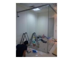 Glass Partition, Shower Partition Sand Blasting,Bath Mirror 052-5569978