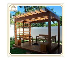 Beat the Heat with a Wooden Pergola