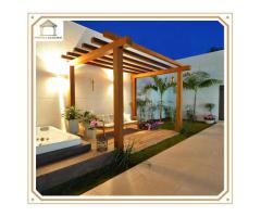 Beat the Heat with a Wooden Pergola