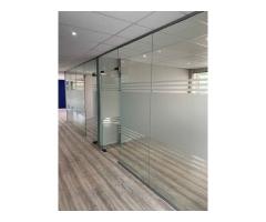 GLASS DOOR & GLASS PARTITION MAKER DUBAI : 055-7274240