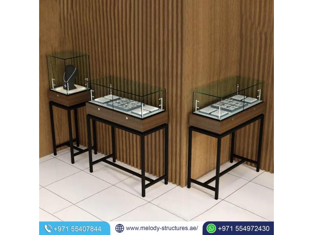 Rental Display Showcase & Cabinets for Jewelry Events UAE