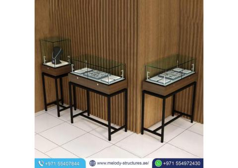Rental Display Showcase & Cabinets for Jewelry Events UAE