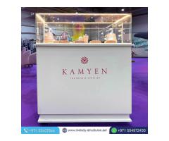 Display Cabinet for Rent in UAE | Showcases for Jewelry Event and Exhibition