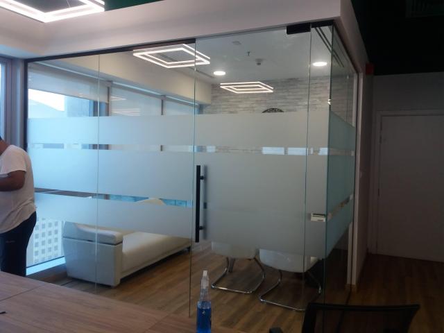 GYM MIRROR, SHOWER GLASS, GLASS PARTITION, ALUMINIUM WORKS 052-5569978