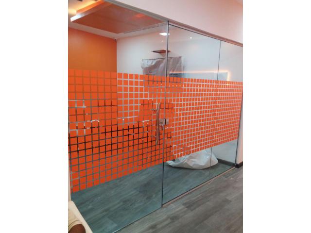 Glass Partition, Shower Partition Sand Blasting,Bath Mirror 052-5569978