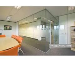 DEMOLITION GLASS PARTITION/ GYPSUM PARTITION FIT OUT 052-1190882