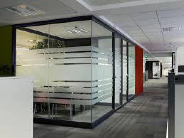 DEMOLITION GLASS PARTITION/ GYPSUM PARTITION FIT OUT 052-1190882