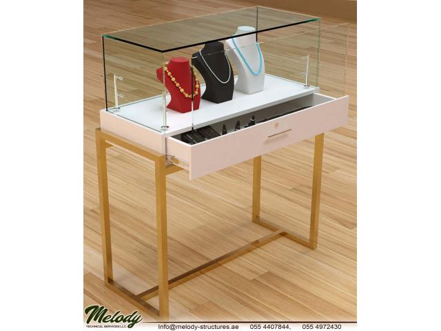 Display Cabinet for Jewelry | Rental Jewelry Showcase in UAE