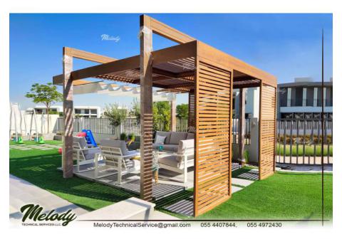 Best Wooden Pergola Manufacturer in UAE