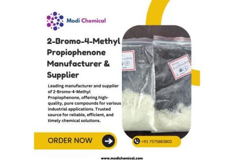 Key Uses of 2-Bromo-4-Methyl Propiophenone in Pharmaceuticals - Modi Chemical