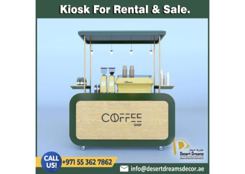 Mall Kiosk Design Services in Uae | Coffee Kiosk | Rental Kiosk Services.