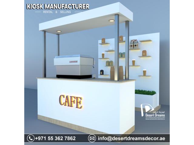 Mall Kiosk Design Services in Uae | Coffee Kiosk | Rental Kiosk Services.