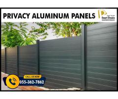 Aluminum Slatted Fences Dubai | Aluminum Storage Solution in Uae.