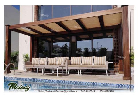 Best Wooden Pergola in Al Barari | Pergola Suppliers