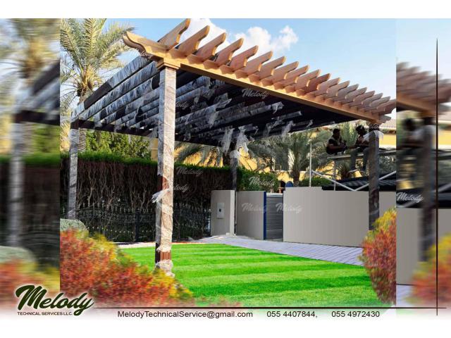 Best Wooden Pergola in Al Barari | Pergola Suppliers