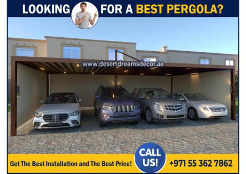 Car Parking Pergola Al Ain | Car Parking Wooden Pergola in Dubai.