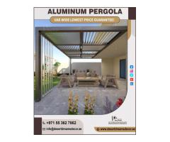 Aluminum Pergola Design Uae | Aluminum Profile Pergola Fabrication in Uae.