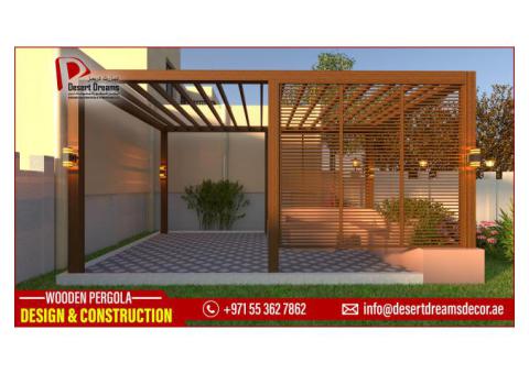 Wooden Pergola Contractor in Dubai | Pergola Maintenance | Modern Design Pergola.