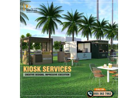 Rental Kiosk Uae | Events Kiosk Suppliers | Carts Design and Manufacturer in Uae.