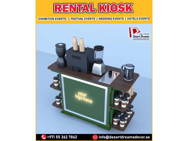 Rental Kiosk Uae | Events Kiosk Suppliers | Carts Design and Manufacturer in Uae.