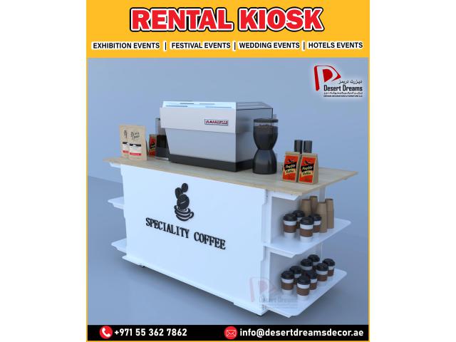 Rental Kiosk Uae | Events Kiosk Suppliers | Carts Design and Manufacturer in Uae.