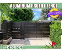 Aluminum Privacy Fence Dubai | Water Tank Privacy Panels | Storage Solution.