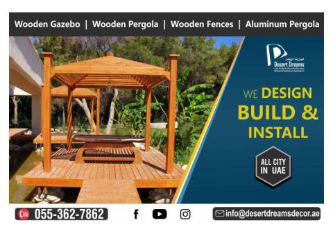 Teak Wood Gazebo Dubai | Wooden Gazebo Manufacturer in Dubai | Hardwood Gazebo.