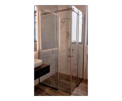 GYM MIRROR, SHOWER GLASS, GLASS PARTITION, ALUMINIUM WORKS 052-5569978