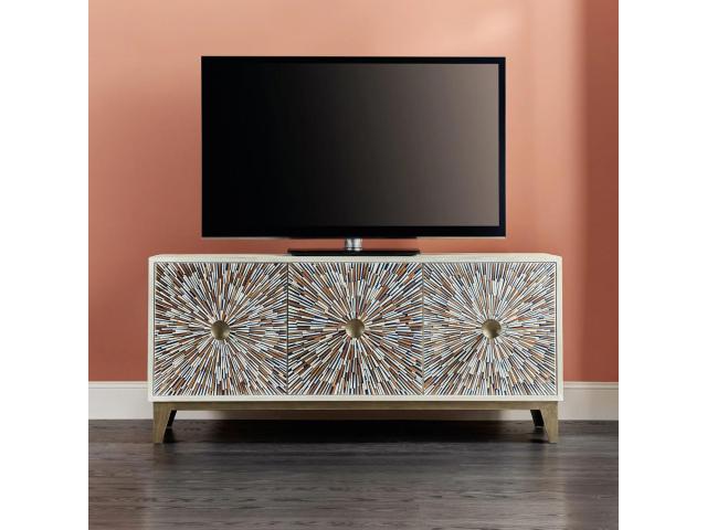 Empowered Living Liberty Mosaic Bone Inlay Sideboard