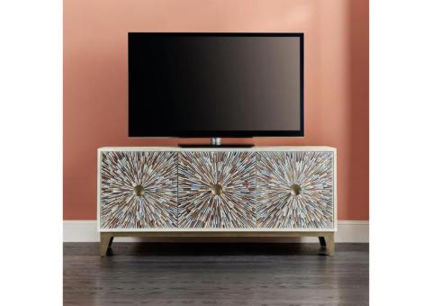 Empowered Living Liberty Mosaic Bone Inlay Sideboard