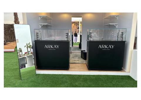 Luxury Jewelry Display Showcases for Rent – Perfect for Events & Exhibitions