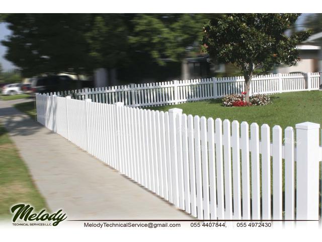 Wooden Fence for Home and Garden in UAE