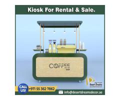 Foldable Kiosk Service in Uae | Events Kiosk | Coffee Kiosk Design.