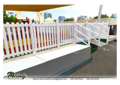 Fence Manufacturer in UAE | Kids Privacy Fence | Swimming Pool fence | Wooden Fence