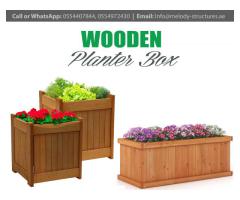 Wooden Planter Box in UAE | Planter Box Suppliers