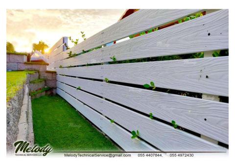 Fence Suppliers in UAE | Wooden Fence | WPC Fence | Garden Fence