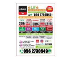 Etisalat Internet Packages 0562730549