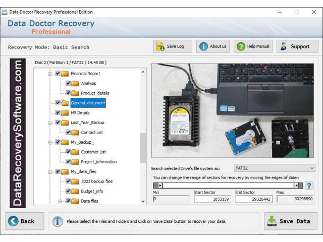 Professional Data Recovery Software