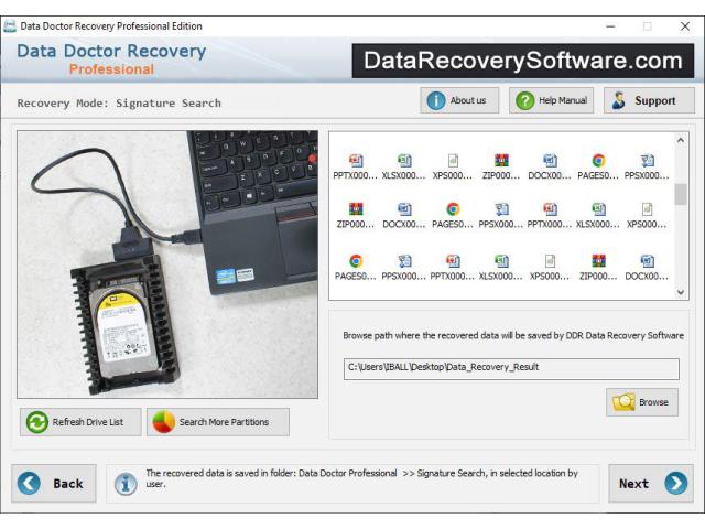 Professional Data Recovery Software