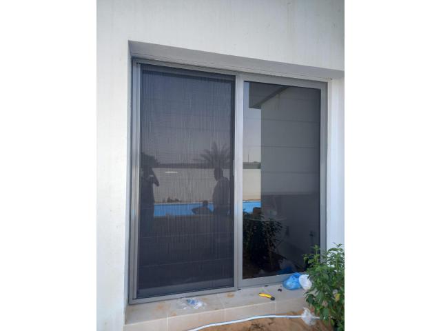 MOSQUETO Mesh/ Fly Screen net Rolling Pleated Windows Installation Maintenance Services