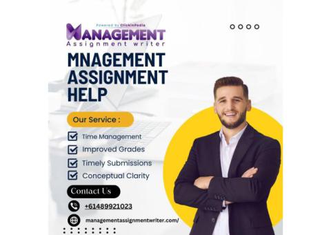 Get Expert Management Assignment Help – Ace Your Academic Goals!