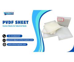 Buy PVDF Sheets for Industrial Needs – Petron Thermoplast