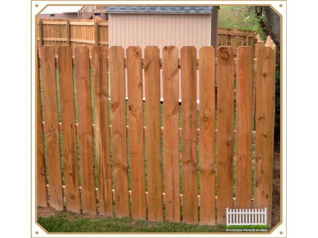 Professional Wooden Fence Supply & Installation in UAE