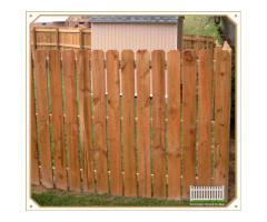 Professional Wooden Fence Supply & Installation in UAE