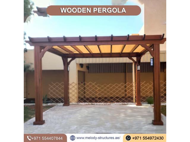 Wooden Pergola Manufacturer in Dubai, Abu Dhabi, Sharjah