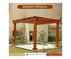 Wooden Pergola Manufacturer in Dubai, Abu Dhabi, Sharjah